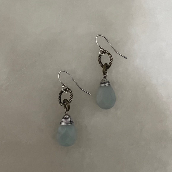 NWOT Sundance Amazonite Earrings - Picture 3 of 6